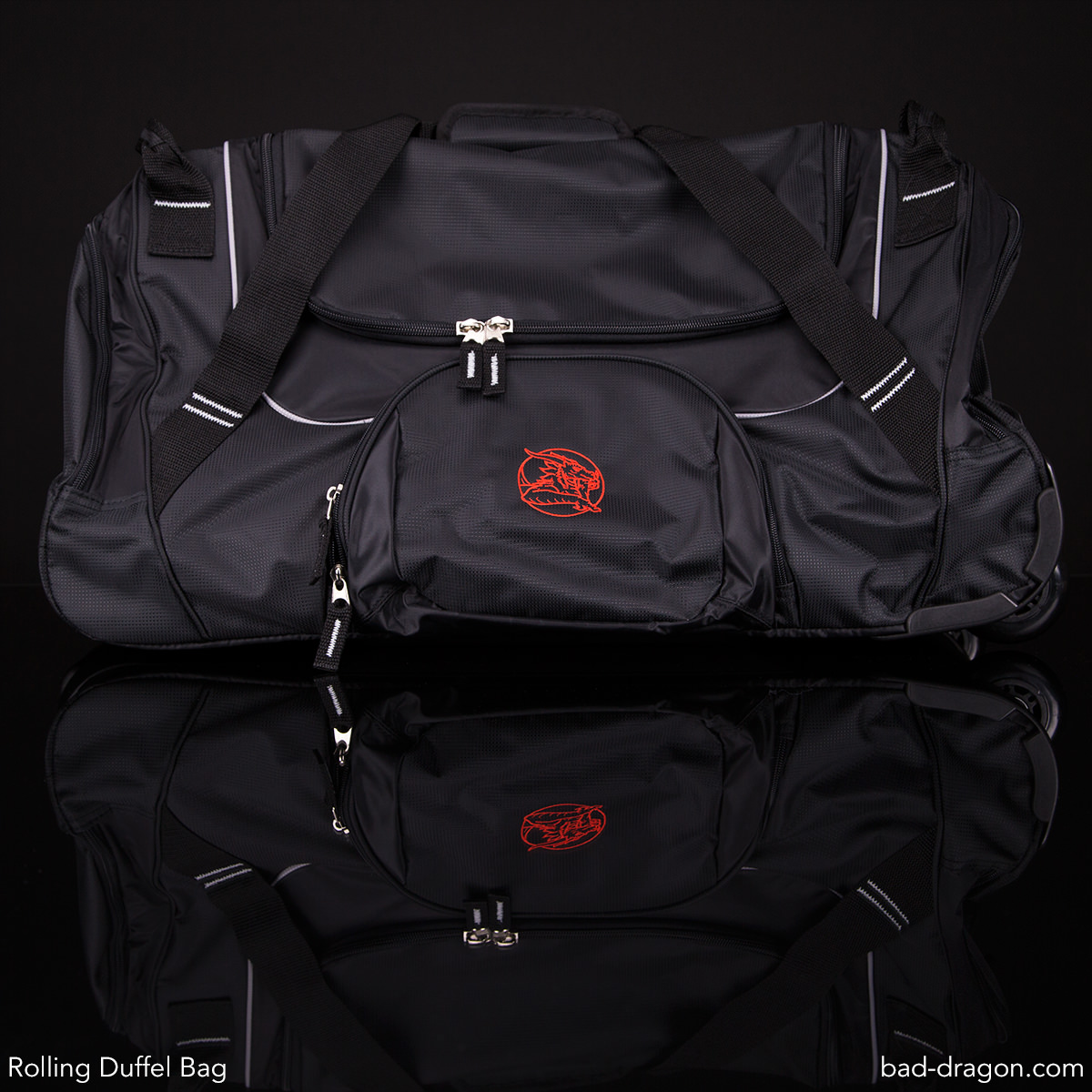 Rolling Duffel Bag Bad Dragon